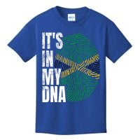 It's In My Dna Jamaican Flag Jamaica Boy Girl Gift Kids T-Shirt