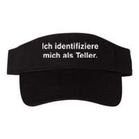 Ich Identifiziere Mich Als Teller Valucap Bio-Washed Visor