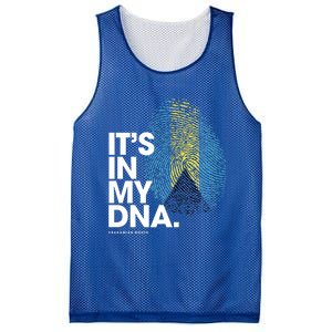 Its In My Dna Bahamas Flag Gift Bahamian Roots Gift Mesh Reversible Basketball Jersey Tank