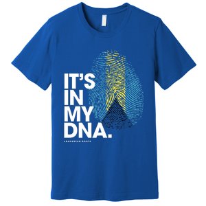 Its In My Dna Bahamas Flag Gift Bahamian Roots Gift Premium T-Shirt