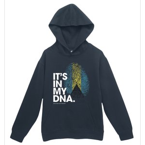 Its In My Dna Bahamas Flag Gift Bahamian Roots Gift Urban Pullover Hoodie