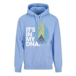 Its In My Dna Bahamas Flag Gift Bahamian Roots Gift Unisex Surf Hoodie