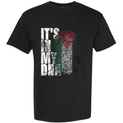 It In My Dna Palestinian Arabic Gifts Palestine Flag Garment-Dyed Heavyweight T-Shirt