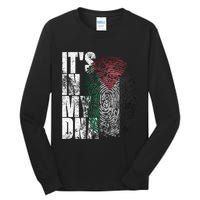 It In My Dna Palestinian Arabic Gifts Palestine Flag Tall Long Sleeve T-Shirt