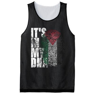 It In My Dna Palestinian Arabic Gifts Palestine Flag Mesh Reversible Basketball Jersey Tank