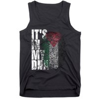 It In My Dna Palestinian Arabic Gifts Palestine Flag Tank Top