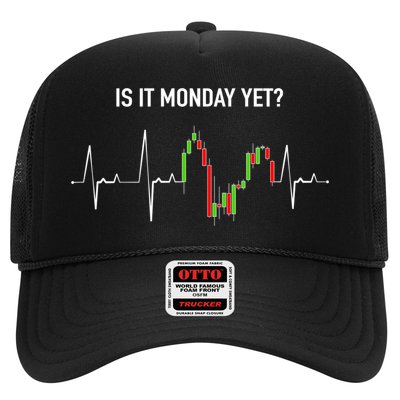 Is It Monday Yet Investor Day Trading Stock Market Trader Gift Trucker Hat