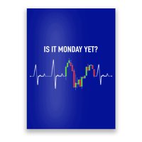 Is It Monday Yet Investor Day Trading Stock Market Trader Gift Poster