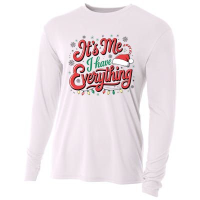 It Is Me I Have Everything Christmas Holiday Santa Claus Cooling Performance Long Sleeve Crew