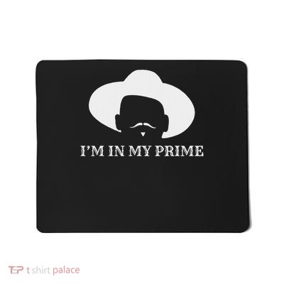 I'm In My Prime Western Doc Holliday Cowboy Outlaw Mustache Mousepad