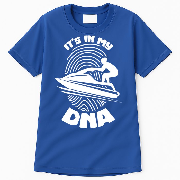 Its In My Dna Jet Skiing Water Sport Jetski Lovers Gift Tall T-Shirt