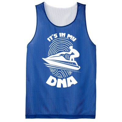 Its In My Dna Jet Skiing Water Sport Jetski Lovers Gift Mesh Reversible Basketball Jersey Tank