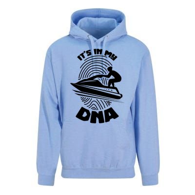 Its In My Dna Jet Skiing Water Sport Jetski Lovers Gift Unisex Surf Hoodie