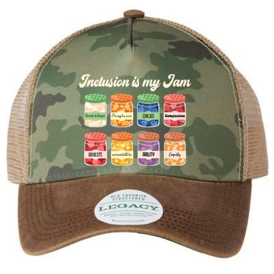 Inclusion Is My Jam Legacy Tie Dye Trucker Hat
