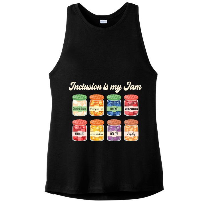 Inclusion Is My Jam Ladies PosiCharge Tri-Blend Wicking Tank