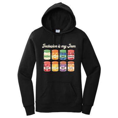 Inclusion Is My Jam Women's Pullover Hoodie
