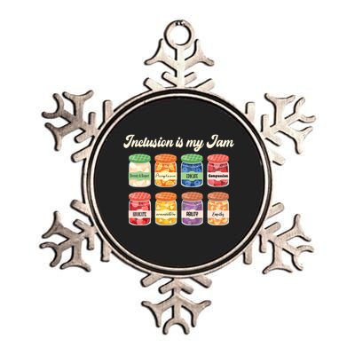 Inclusion Is My Jam Metallic Star Ornament