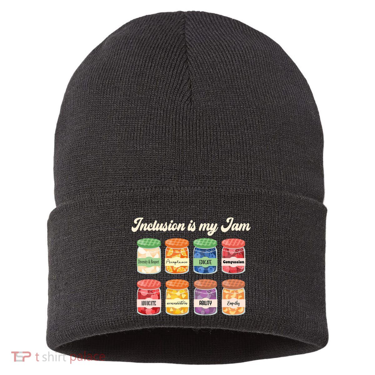 Inclusion Is My Jam Sustainable Knit Beanie