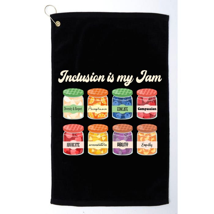 Inclusion Is My Jam Golf Towel