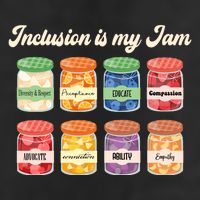 Inclusion Is My Jam Golf Towel