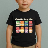 Inclusion Is My Jam Toddler T-Shirt