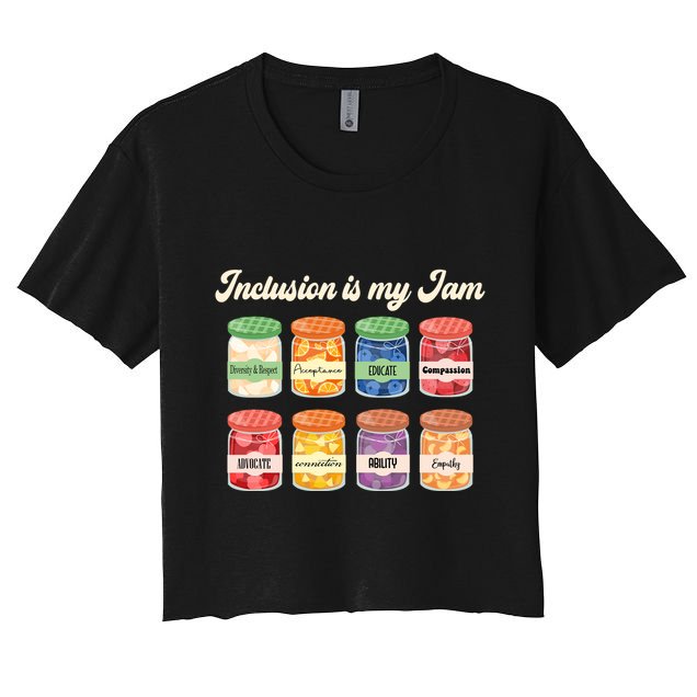 Inclusion Is My Jam Crop Top