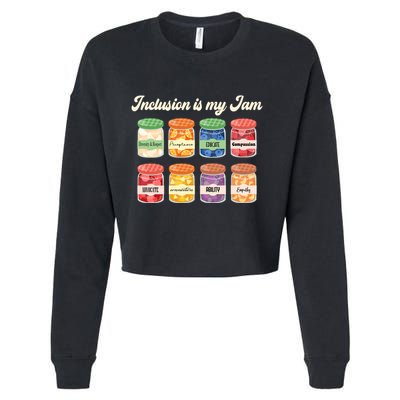 Inclusion Is My Jam Cropped Pullover Crew