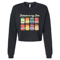 Inclusion Is My Jam Cropped Pullover Crew