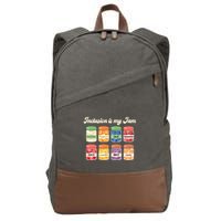 Inclusion Is My Jam Cotton Canvas Backpack