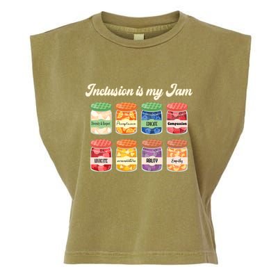Inclusion Is My Jam Garment-Dyed Women's Muscle Tee