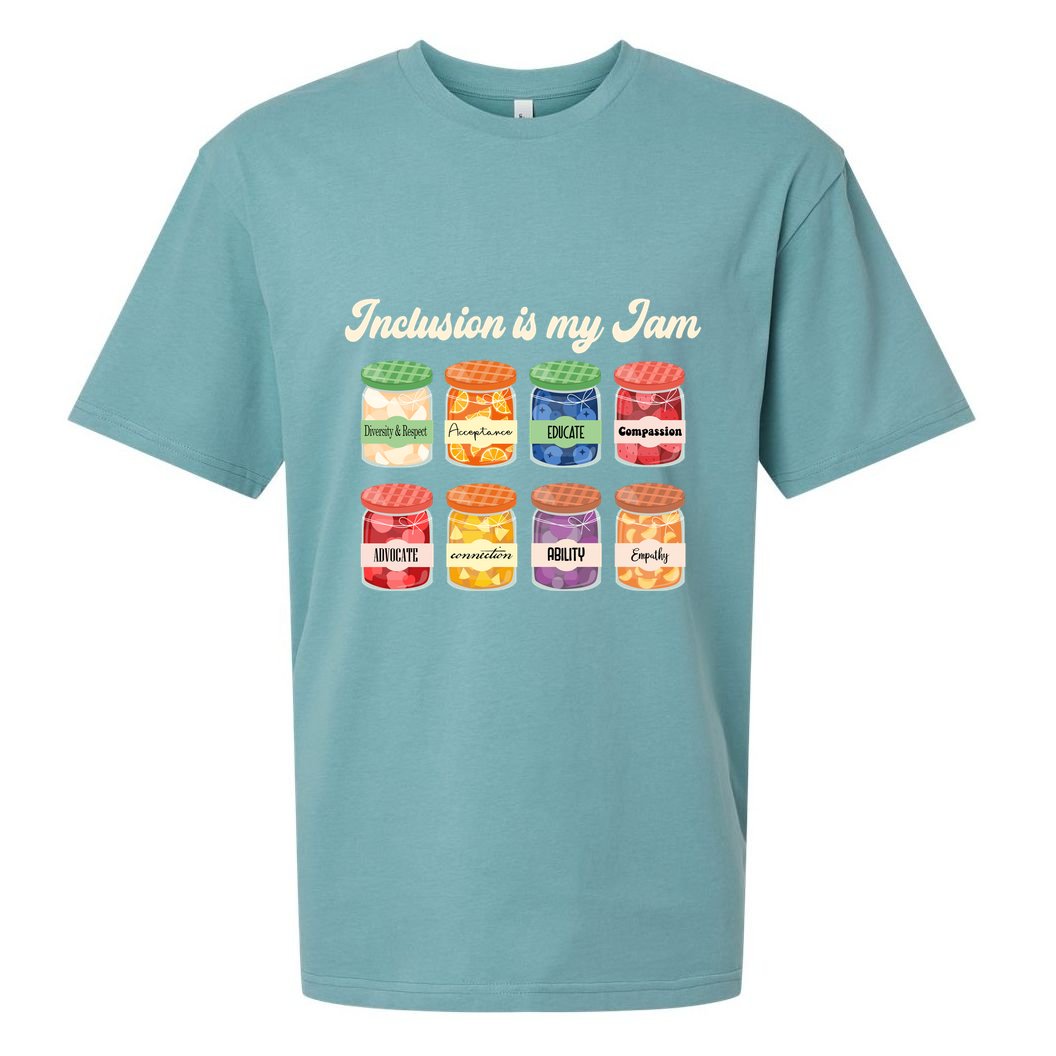 Inclusion Is My Jam Sueded Cloud Jersey T-Shirt