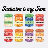 Inclusion Is My Jam Garment-Dyed Sweatshirt