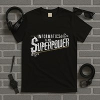 Informatics Is My Superpower Health Informatics Gift T-Shirt