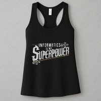 Informatics Is My Superpower Health Informatics Gift Womens Tank Top