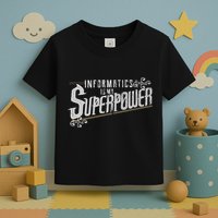 Informatics Is My Superpower Health Informatics Gift Toddler T-Shirt