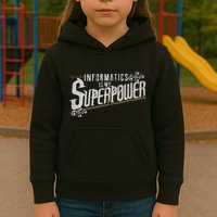 Informatics Is My Superpower Health Informatics Gift Kids Hoodie