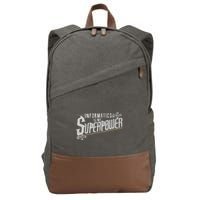 Informatics Is My Superpower Health Informatics Gift Cotton Canvas Backpack