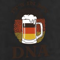It's In My DNA German Beer 7 Panel Mesh Trucker Snapback Hat