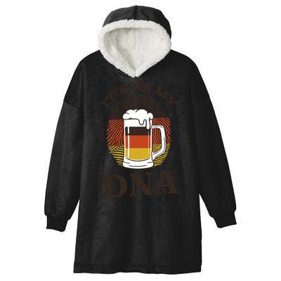 It's In My DNA German Beer Hooded Wearable Blanket