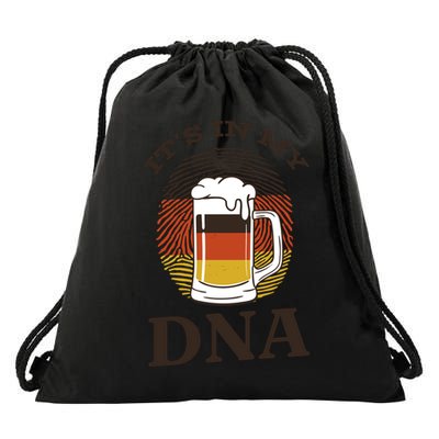 It's In My DNA German Beer Drawstring Bag