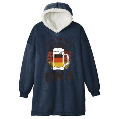 It's In My DNA German Beer Hooded Wearable Blanket