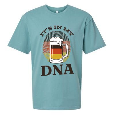 It's In My DNA German Beer Sueded Cloud Jersey T-Shirt