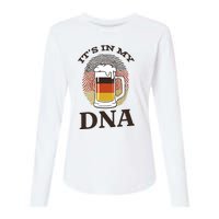 It's In My DNA German Beer Womens Cotton Relaxed Long Sleeve T-Shirt