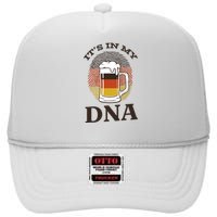 It's In My DNA German Beer High Crown Mesh Back Trucker Hat