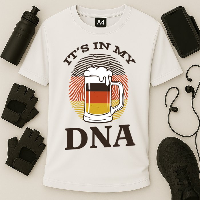 It's In My DNA German Beer Cooling Performance Crew T-Shirt