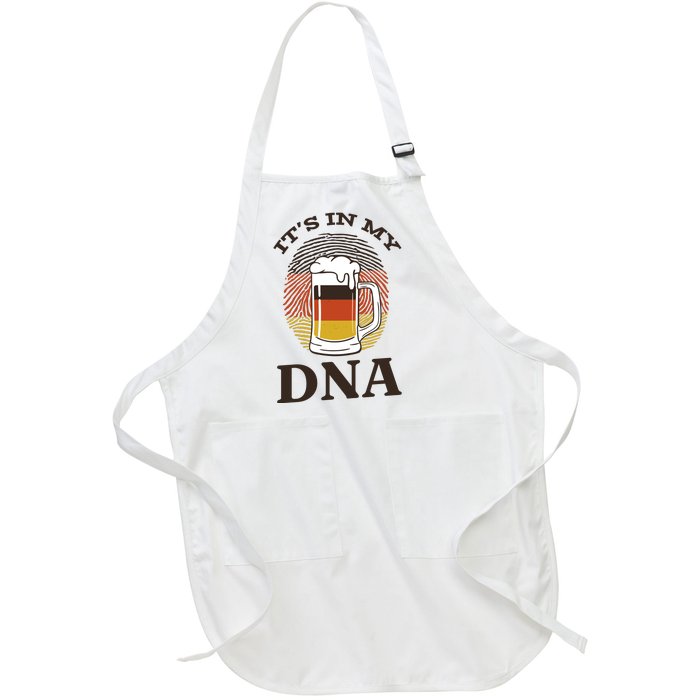 It's In My DNA German Beer Full-Length Apron With Pockets