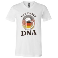 It's In My DNA German Beer V-Neck T-Shirt