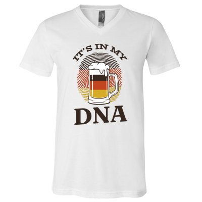 It's In My DNA German Beer V-Neck T-Shirt