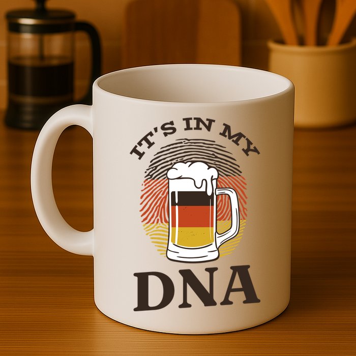 It's In My DNA German Beer Mug