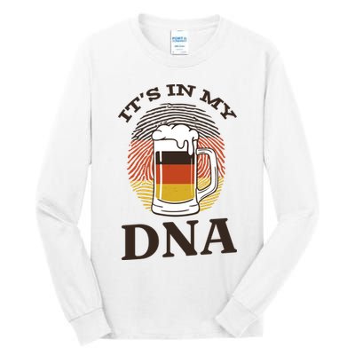 It's In My DNA German Beer Tall Long Sleeve T-Shirt